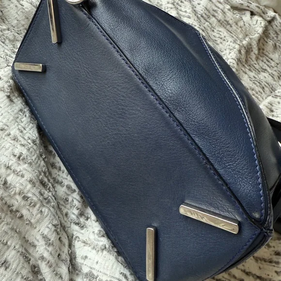 Loewe Small Puzzle Bag in Marine Blue - Picture 4 of 11
